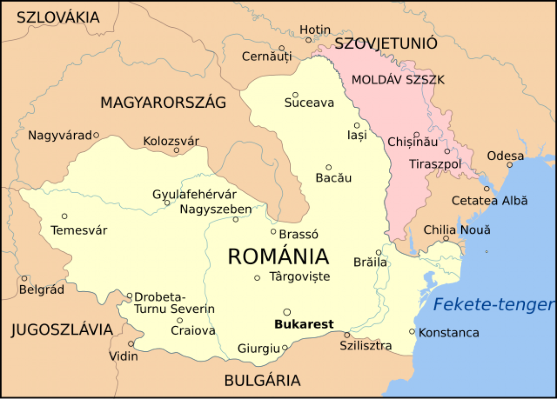 Románia 1940 szeptembere és 1941 júniusa között