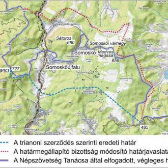 From the Treaty of Trianon to the Boundary Stones: