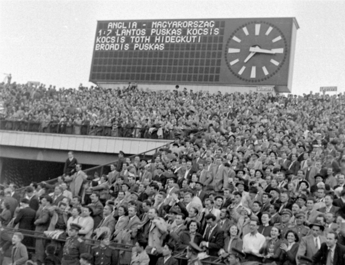 1954. május 23. | Magyarország-Anglia 7:1