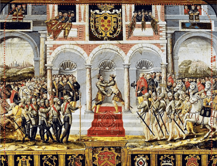 1559. április 3. | Megkötik az itáliai háborúkat lezáró békét