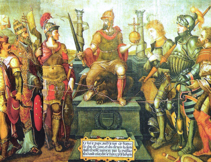 1547. április 24. | A Schmalkaldeni Szövetség bukása