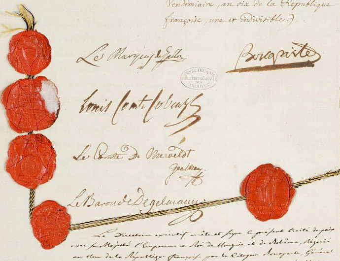 1797. október 18. | A campoformiói béke